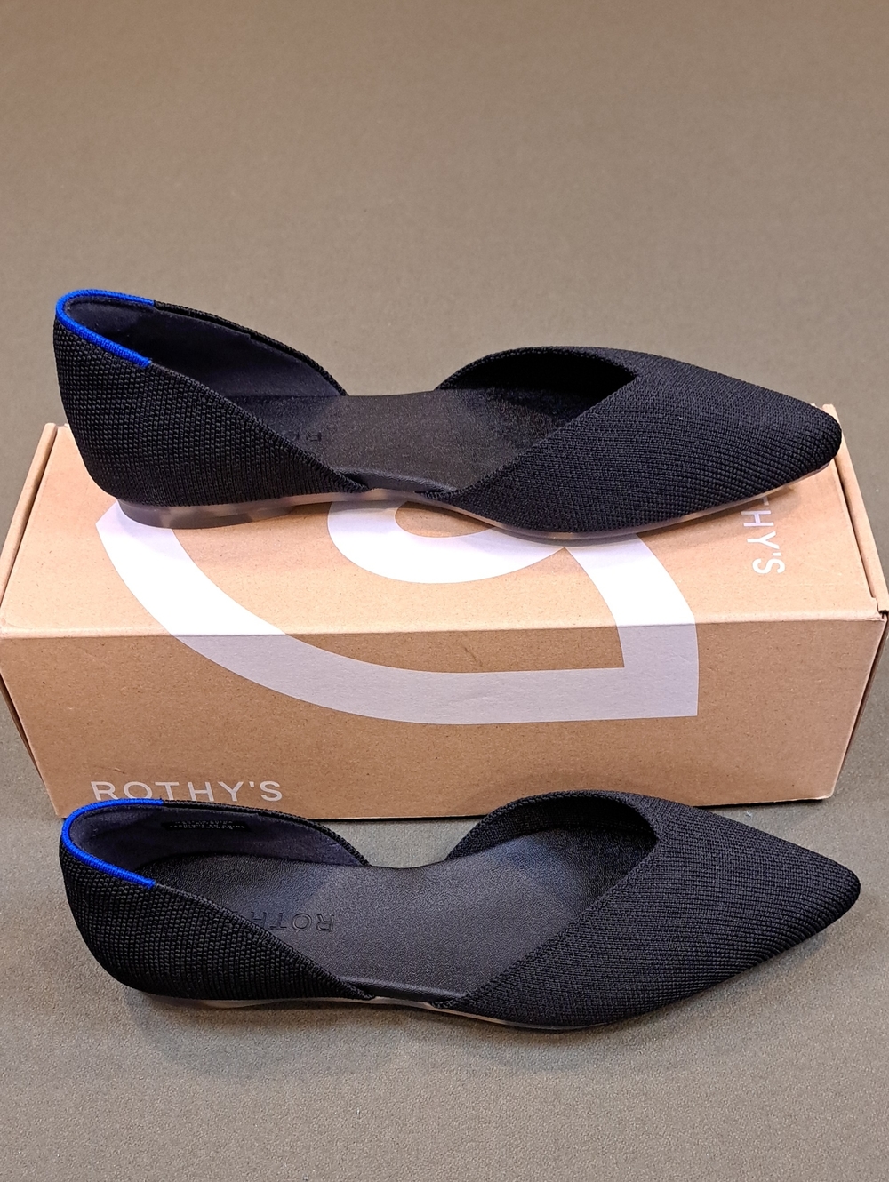 Rothy's The D'Orsay Point in Black - Size: 8 - Picture 2 of 11